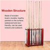 Cue Racks Pool Cue Rack Indoor and Outdoor Large-Capacity Billiard Cue Holder with Grooves 18-Hole Billiard Cue Holder Cue Holder WEWYQSJXBXF-211222 view 3