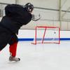 FORZA Hockey Goals (6ft x 4ft) | Regulation Or Professional Hockey Goals & Net | Galvanized Steel Frame | Professional 5mm Thick Net | Traditional Red Frame with White Netting (Regulation) view 4