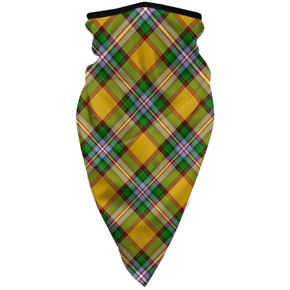 Neck Gaiter Face Mask Essex County Tartan Scarf Cover Sun Bandanas for Fishing Sports