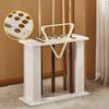 Cue Racks Pool Cue Rack Cue Holder Table Accessories Holds 16 Cues Ball Drink Rest Table Stick Holder Easy to Clean 60X24X55 cm Wall Cue Rack WEWYQSJXBXF-211222(Color:White;Size:60 * 24 * 55cm) view 2