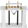 Cue Racks Pool Cue Rack Standing Cue Rack Billiard Rack Stick Stand Holds 16 Cues-Solid Wood Billiard Table Accessories Billiard Accessories WEWYQSJXBXF-211222(Color:White) view 3