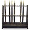 Cue Racks Pool Cue Rack Billiard Stick Rack Solid Wood 10 Hole Billiard Rack Suitable for Gym Entertainment Center Pool Cue Rack WEWYQSJXBXF-211222(Color:Brown) view 1
