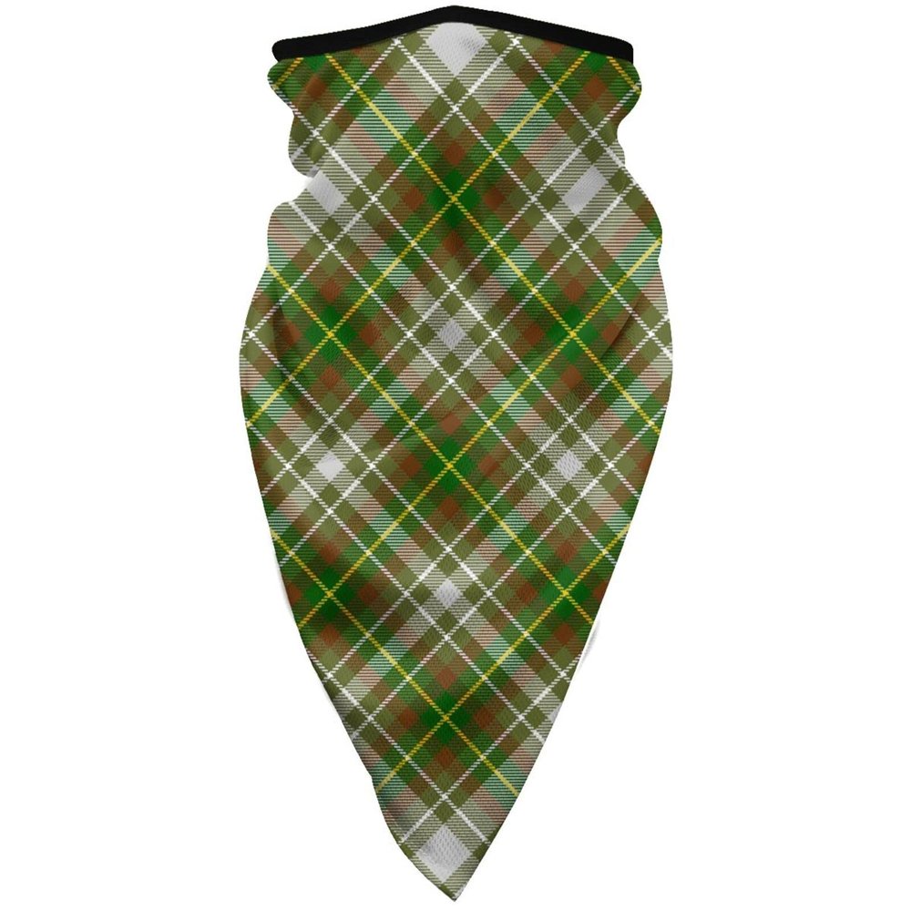 Neck Gaiter Face Mask Devon Tartan Scarf Cover Sun Bandanas for Fishing Sports