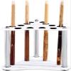 Cue Racks Pool Cue Rack 12 Hole Wooden Floor-Standing Pool Cue Placement Rack Billiard Pool Cue Rack Stick Holder Pool Cue Organizers WEWYQSJXBXF-211222(Color:White) view 1