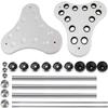 Cue Racks Pool Cue Rack 12 Hole Wooden Floor-Standing Pool Cue Placement Rack Billiard Pool Cue Rack Stick Holder Pool Cue Organizers WEWYQSJXBXF-211222(Color:White) view 2