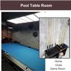 Cue Racks Pool Cue Rack Brown Wood Billiard Cue Rack for Basements Pool Table Clubs Floor Stand Pool Cue Stick Holder 56Cm Tall WEWYQSJXBXF-211222(Color:6 Holes+2 Coasters) view 4