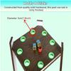 Cue Racks Pool Cue Rack Holds 8 Cues Indoors Outdoors Portable Pool Stick Holder Rack Wood Small Floor Cue Stick Holder Organizer WEWYQSJXBXF-211222 view 4