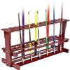 Cue Racks Pool Cue Rack Floor Pool Cues Support Solid Wood Multi Function Floor Standing Billiard Pole Rack Easy Assembly for Schools Homes Clubs WEWYQSJXBXF-211222(Size:C) view 1