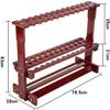 Cue Racks Pool Cue Rack Floor Pool Cues Support Solid Wood Multi Function Floor Standing Billiard Pole Rack Easy Assembly for Schools Homes Clubs WEWYQSJXBXF-211222(Size:C) view 2