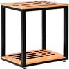 Cue Racks Pool Cue Rack Classic Square Billiard Cue Stand Freestanding Brown Display Stand Holds 8 Cue WEWYQSJXBXF-211222 view 1