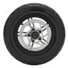 8.5 Inch Electric Scooter Rear Tire with Inner Tube and 110mm Disc Brake Compatible with M365 Electric Scooter Electric Scooter view 1
