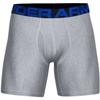 Under Armour Tech 6" Boxerjock 2-Pack Academy/Mod Gray Light Heather XS view 1