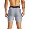 Under Armour Tech 6" Boxerjock 2-Pack Academy/Mod Gray Light Heather XS view 3