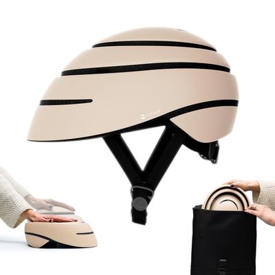 CLOSCA. Foldable Helmet. The Bike Helmet for Women and Men. Certificate for Bicycle, Scooter, Electric Bicycle, Inline Skates and Skateboards.