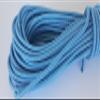 1/4 x 100 ft. Stiff Braid Polyester Halter Rope. Light Blue view 1
