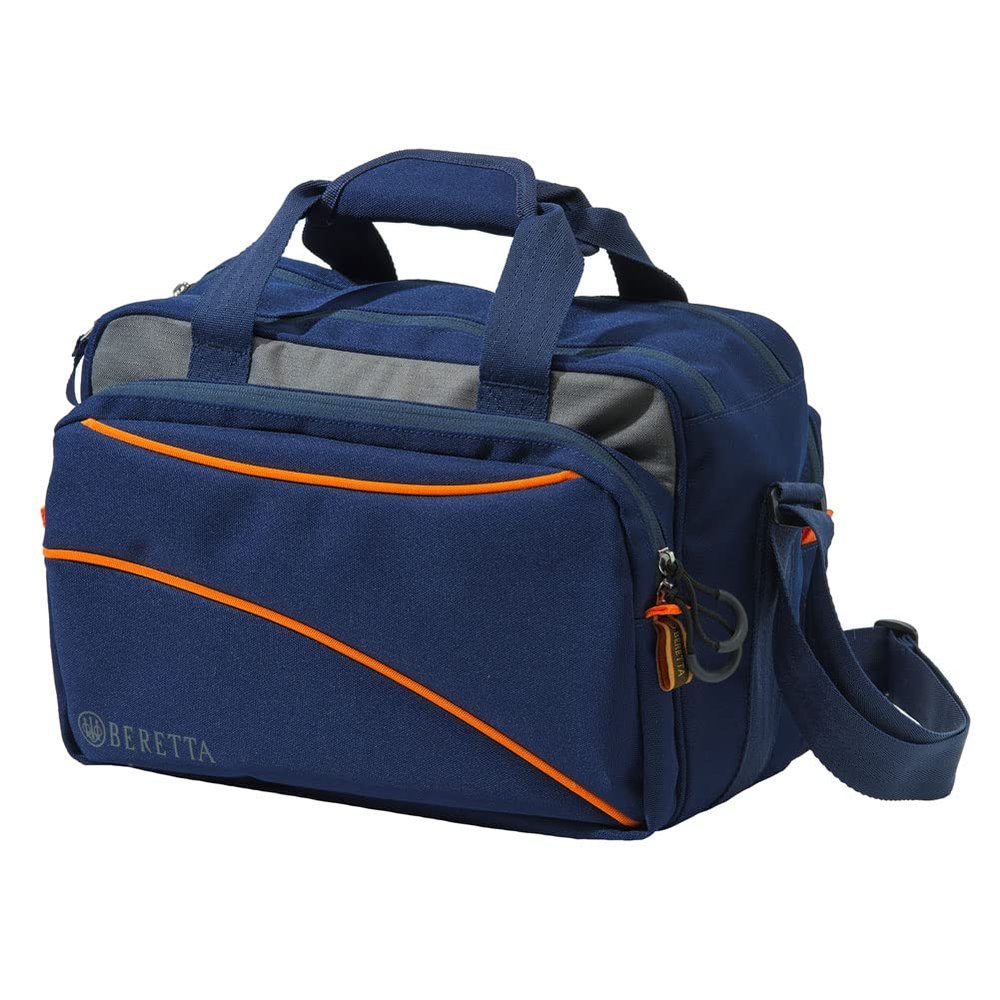 Beretta Shooting Range Hunting Gear Uniform Pro EVO Field Cartridge Bag, Blue, BS891T1932054VUNI
