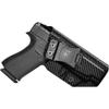 Amberide Glock 48 IWB Holster, Kydex-Boltaron Inside Waistband Holster for Glock 48 9mm, Quick Draw, Secure Retention, Adjustable 0-30 Cant view 1