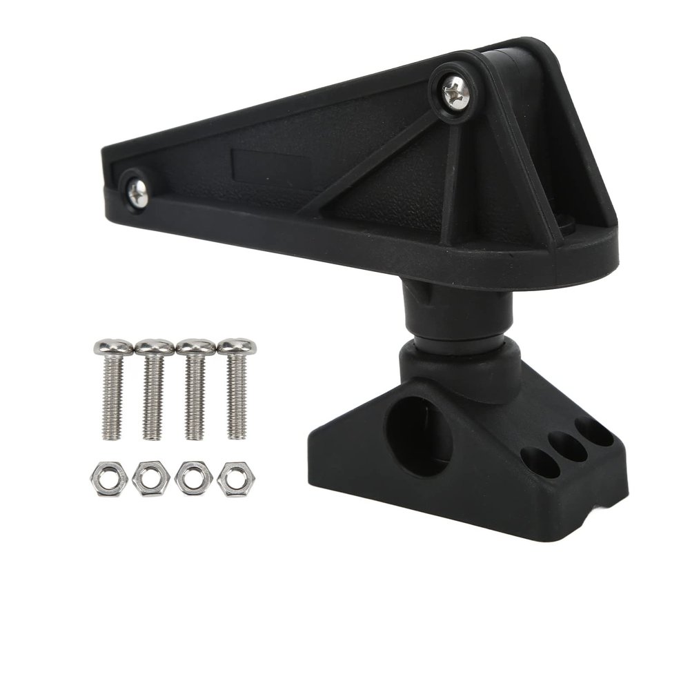 01 02 015 Kayak Anchor Mount, Easy to Use Rugged Structure Boat Accessories Anchor Lock Side Deck Mount Stay Stable for Kayak for Still Water Fishing