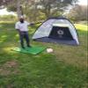 WOW Golf Wow PRO Turf Comfort Golf MATT 4Ft one inch x 3 Ft 3 inch with Free NET and 10 Balls and Two Tees Black , Green , Yellow , Red , Fiberglass Rod, Polyester, view 4