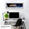 Bridgestone Arena, Home of the Nashville Predators - 40.25x13.75-inch Standard Framed Print by Blakeway Panoramas view 4