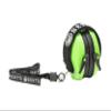 BERETTA Unisex Hearing Protection Competition Compact One Size Safety Pro Earmuff w/ Ergonomic Design & Durable Carrier Strap, Green Fluorescent view 2