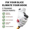 XEIRPRO Golf Grip Trainer Glove - Golf Grip Training Aid Made for Fixing Slice & Elimating Hook - Optimal Grip with 100% AAA Synthetic Tacky Leather Golf Gloves (Women's X-Small) view 2
