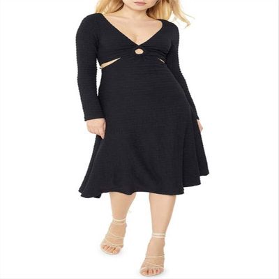 LIKELY Women's Eila Dress, Black, 14