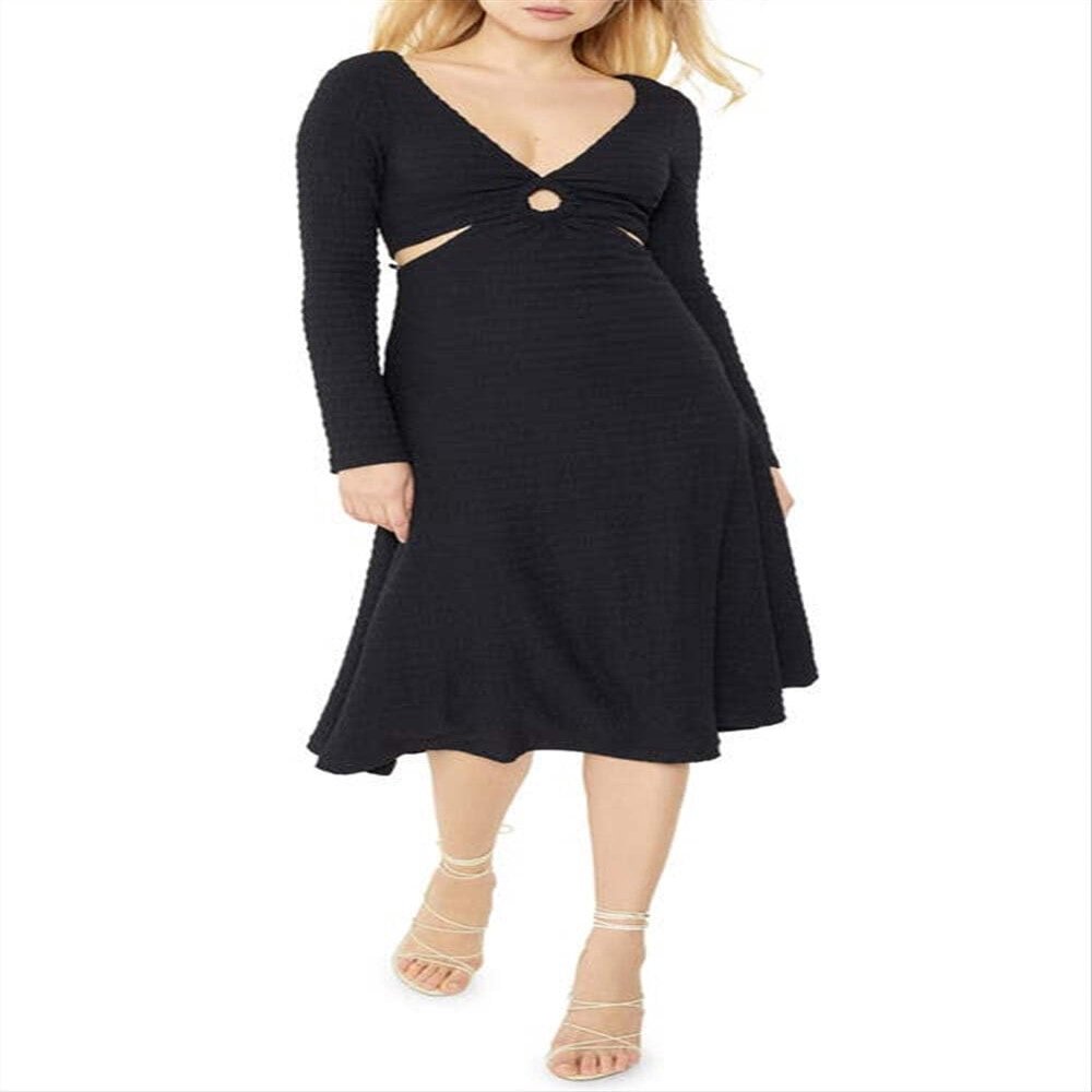LIKELY Women's Eila Dress, Black, 14