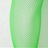 Agoky Women Sexy Pantyhose Tights Mesh Stockings Crotch Opening Stretchy Fishnet Socks Footwear Green One Size view 4