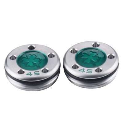 SEACLOUD Golf Custom Putter Screws Weights Green Lucky Four-Leaf 45g Compatible with Titleist Scotty Cameron Golf Club Heads Putters Newport