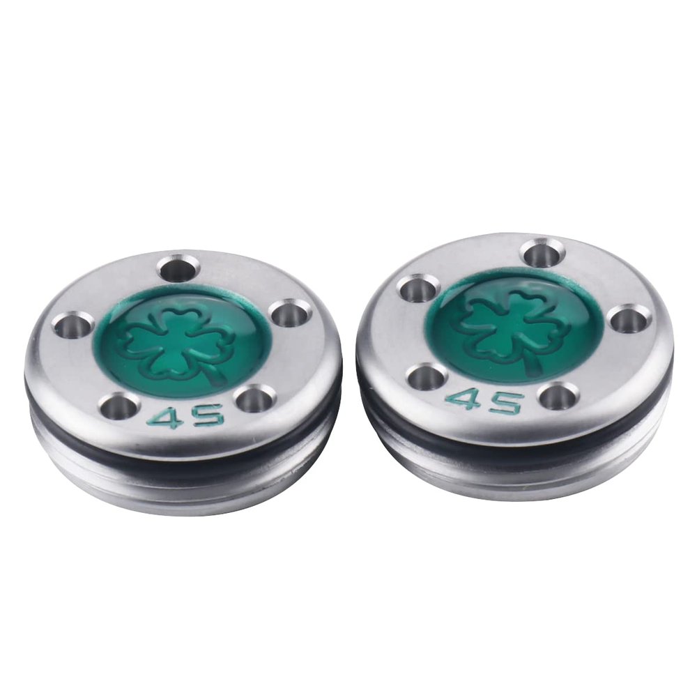 SEACLOUD Golf Custom Putter Screws Weights Green Lucky Four-Leaf 45g Compatible with Titleist Scotty Cameron Golf Club Heads Putters Newport