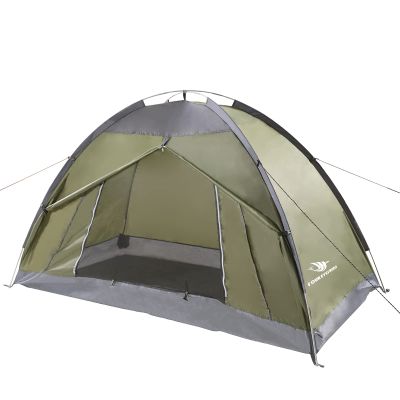 Arctic Lemmings Single Backpack Tent, Waterproof Camping and Hiking Tent can be Used by One Person, Light and Durable (Army Green)