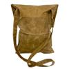 The Pathfinder School Durable Ripstop Waxed Canvas Bag - Haversack - Bushcraft Gear - Single Strap Hiking Pack Gathering Satchel - Pathfinder Survival Bushcraft Bag - 15" x 12" view 3