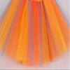 Toddler Kids Girls Tutu Skirt Toddler Girls 3 Layer Tulle Multicolor Princess Ballet Party Dress Age 2-8 Years Old (Orange, One Size) view 3