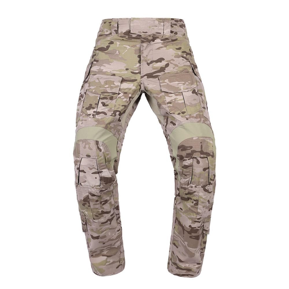 EMERSONGEAR G3 Tactical Pants,Ripstop Cargo Pants for Men Camo Army Training Hiking Hunting Camping Fishing Available