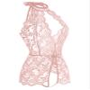 Ababoon Women One Piece Lingerie Lace Sexy Baby Dolls Teddy Sleepwear (Rose, Large) view 2