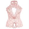 Ababoon Women One Piece Lingerie Lace Sexy Baby Dolls Teddy Sleepwear (Rose, Large) view 3
