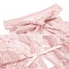Ababoon Women One Piece Lingerie Lace Sexy Baby Dolls Teddy Sleepwear (Rose, Large) view 4
