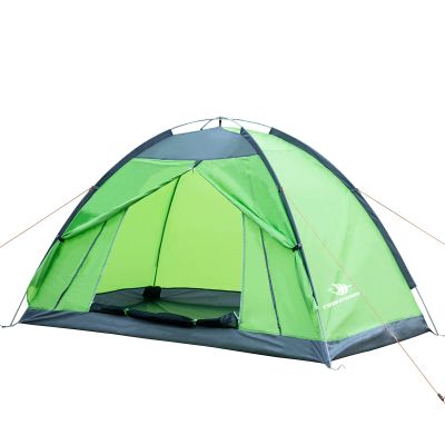 Arctic Lemmings Single Backpack Tent, Waterproof Camping and Hiking Tent can be Used by One Person, Light and Durable (Grass Green)