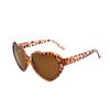 MIDEJACY Heart Shaped Sunglasses For Women,Trendy Heart Glasses Cute Retro Sun Glasses Taylor Cupid Party view 2