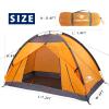 Arctic Lemmings Single Backpack Tent, Waterproof Camping Tent for One Person, Light and Durable Hiking Tents view 2