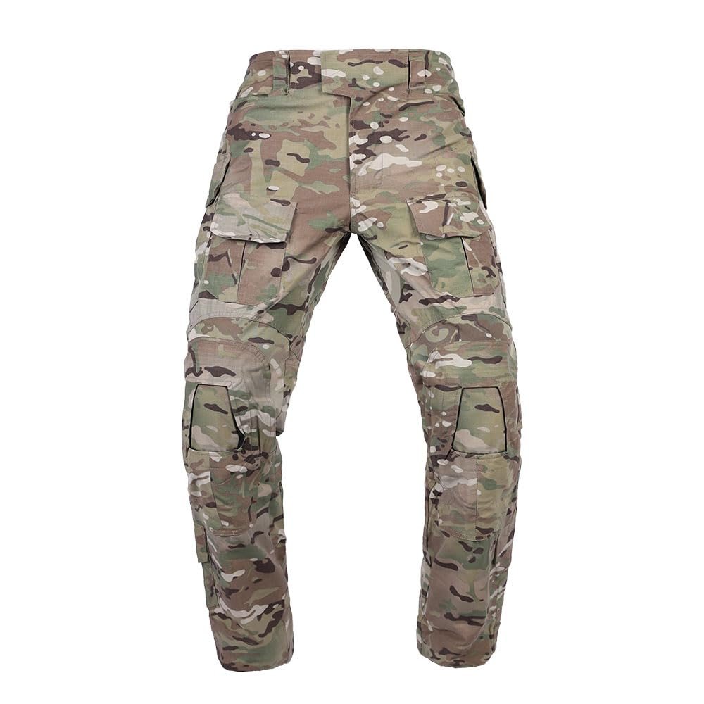 EMERSONGEAR G3 Tactical Pants,Ripstop Cargo Pants for Men Camo Army Training Hiking Hunting Camping Fishing Available