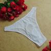 Saohuo Men Front Hole Underwear Sexy Passion Perspective Underpant Athletic Supporter Briefs Bikini Comfortable Well fitting White view 3