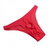 Saohuo Men Front Hole Underwear Sexy Passion Perspective Underpant Athletic Supporter Briefs Bikini Comfortable Well fitting Red view 1