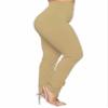 Women's Business Blazer Pant Suit Set for Work 2 Piece Outfits Khaki Large view 4