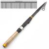 H/A 2.1M Rod Reel Combos Ultralight Carbon Telescopic Fishing Rod Spinning Pole Rod Travel Ultra Light carp Rod ZYHYD (Size : 2.4M Rod and 3000Reel) view 2
