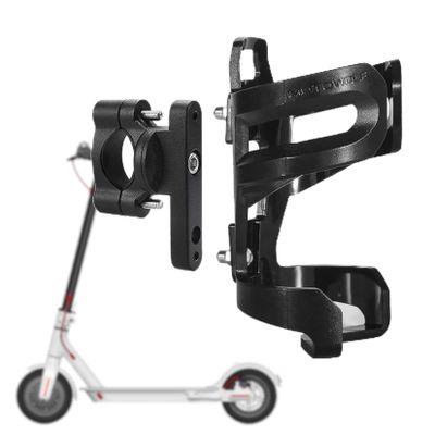 GLDYTIMES Scooter Cup Holder, Bike Bottle Holder 360 Degrees Rotation, Anti-Slip Fast Dismounting Accessories Cup Drink Holder Suitable for Electric Scooter Wheelchair Electric Motorcycle