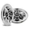 HANGKUNNEE Golf Cart Accessories Wheel Covers Hub Caps for Yamaha/Club CAR/EZ-GO Par Car 8" (Set of 4) (Silver) view 3