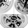 HANGKUNNEE Golf Cart Accessories Wheel Covers Hub Caps for Yamaha/Club CAR/EZ-GO Par Car 8" (Set of 4) (Silver) view 4
