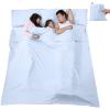 V VILISUN Sleeping Bag Liner, Lightweight Portable, Soft Travel and Camping Sheet, with Compact and Carry Bag, for Travel, Hotel view 1
